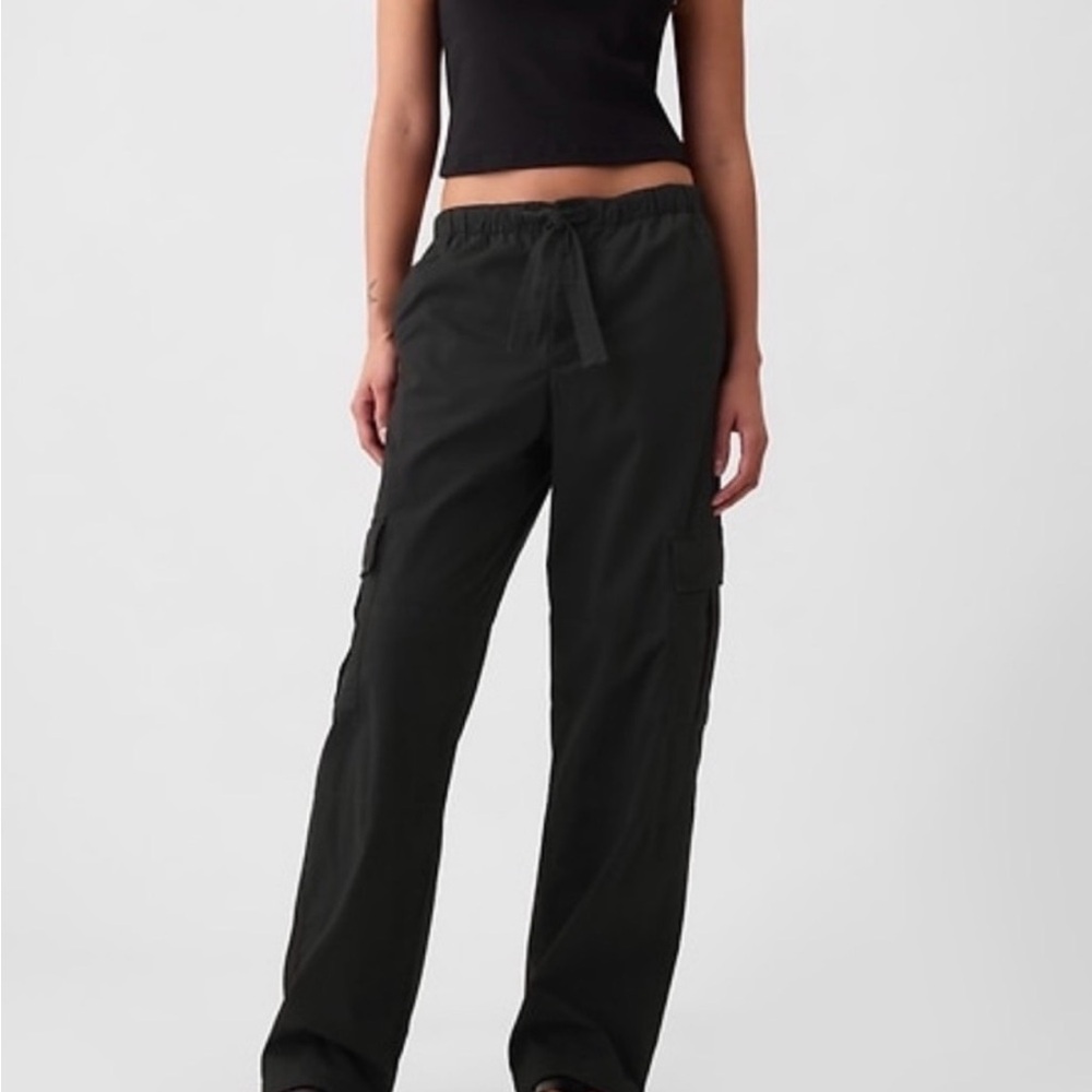 Women's Black Cargo Pants